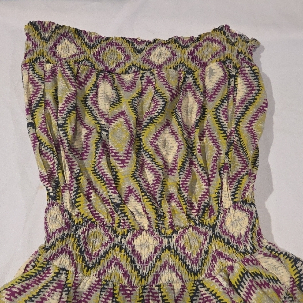 Geometric Patterned Romper - Picture 2 of 5